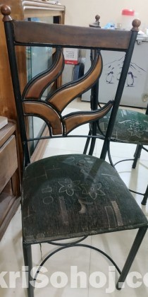 Dining Table Chair set (Glass)